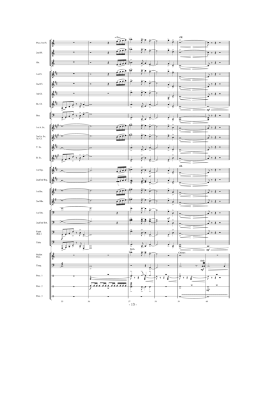 Of Honor and Valor Eternal Concert Band scores gallery preview page 12