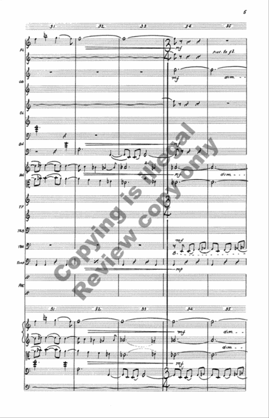 Salutation Full Orchestra scores gallery preview page 7