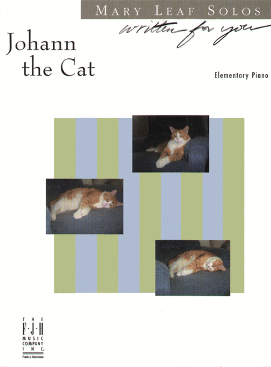 Johann the Cat Easy Piano scores gallery preview page 2