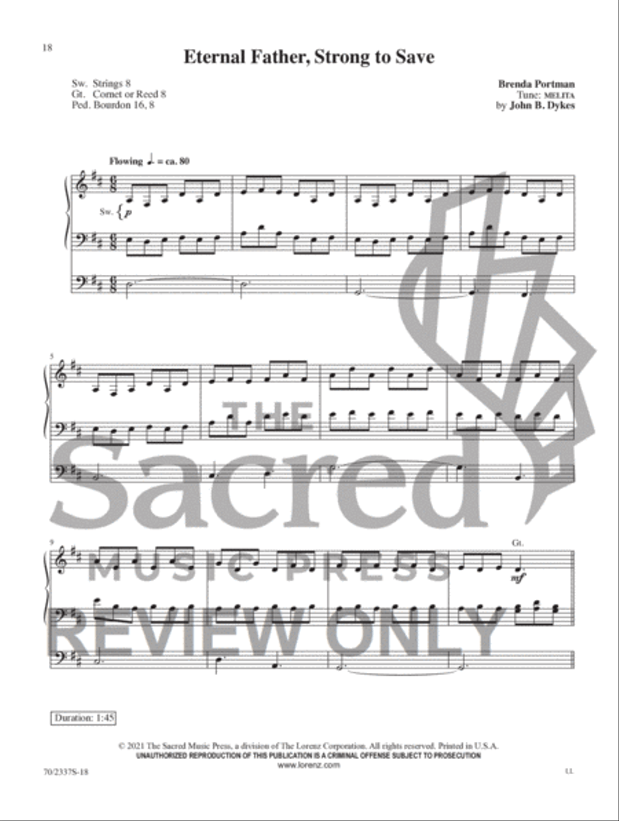 My Song Is Love Unknown My Song Is Love Unknown Organ Solo scores gallery preview page 13