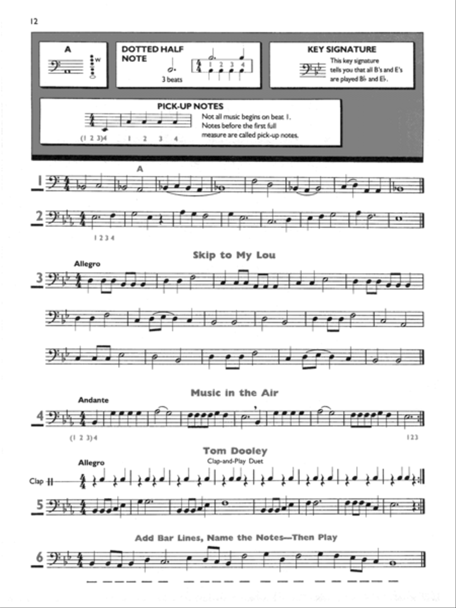 Yamaha Band Student, Book 1 Concert Band Methods scores gallery preview page 4