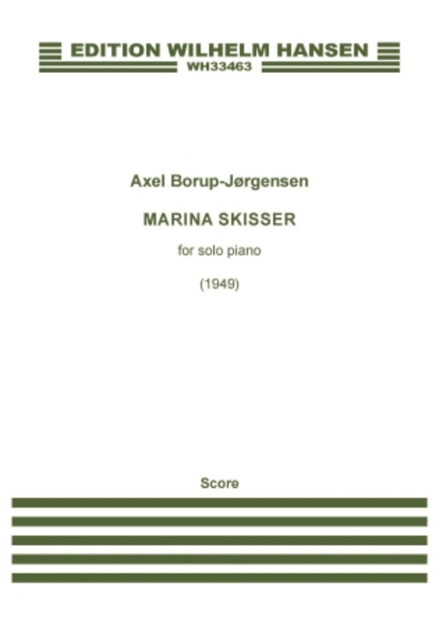 Marina Skisser Op. 4:2 Piano Solo scores gallery preview page 1