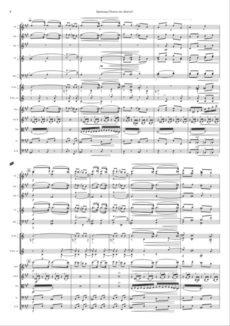 The Spinning Chorus (from the Opera 