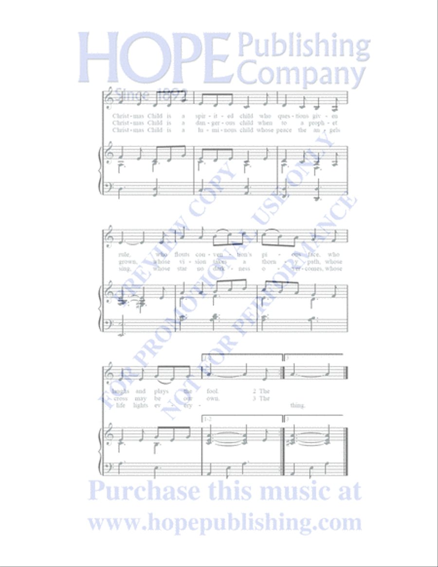 A Place at the Table Choir scores gallery preview page 117