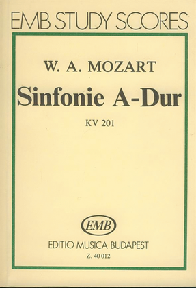 Sinfonie A-Dur, KV 201