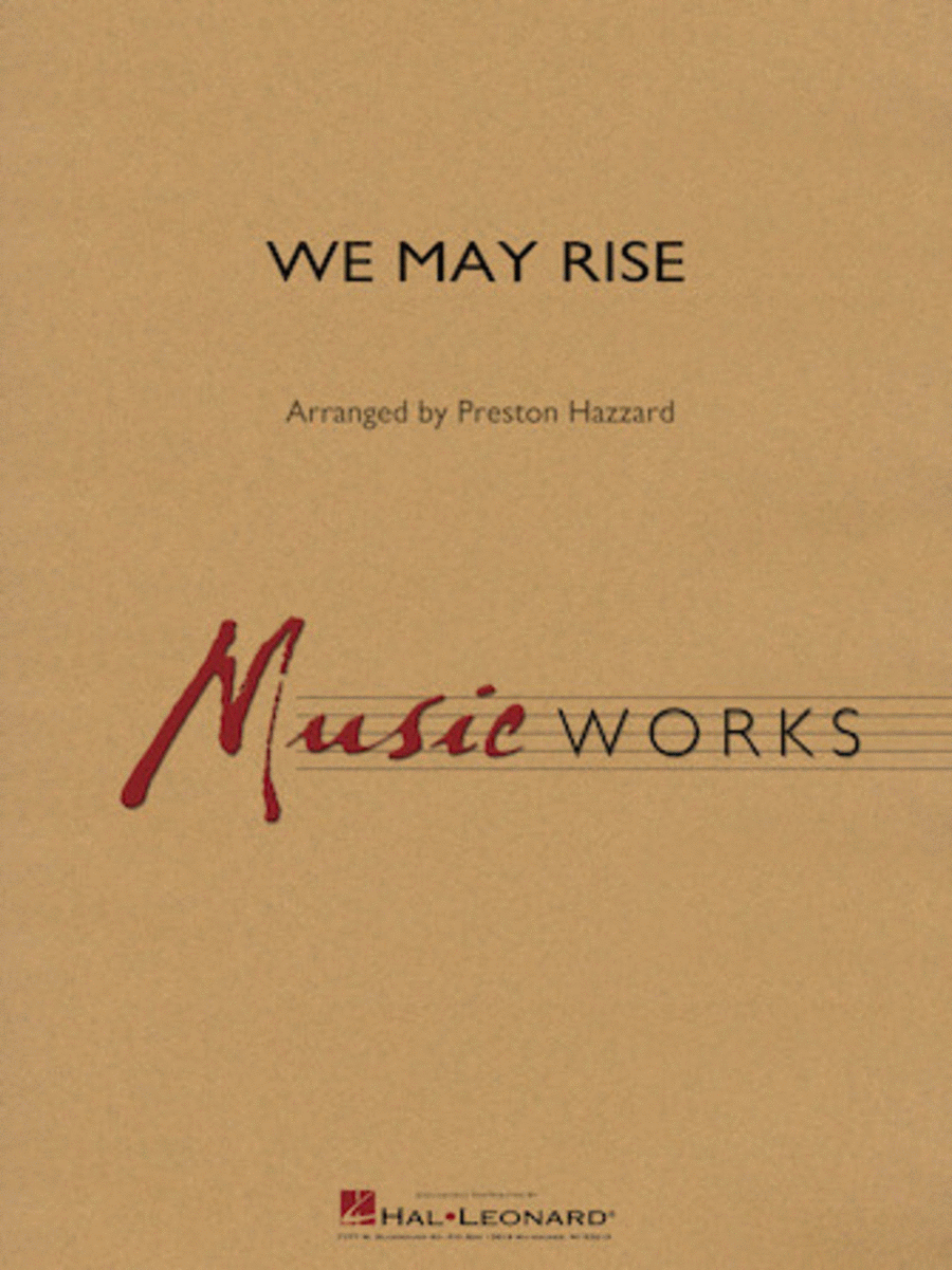 We May Rise Concert Band scores gallery preview page 1