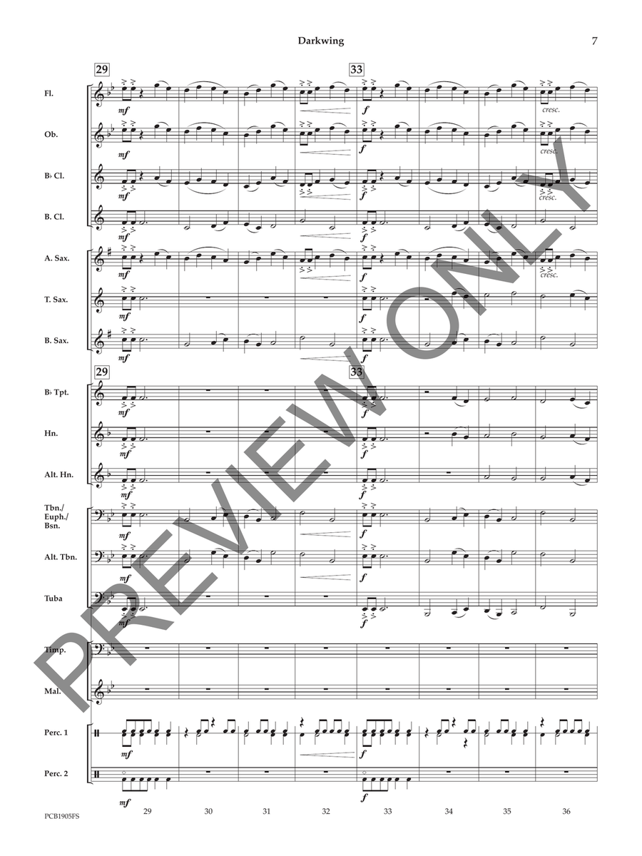 Darkwing Concert Band scores gallery preview page 8