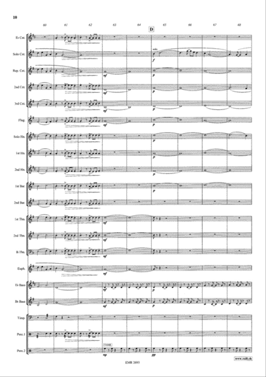 The Magnificent Seven Brass Band scores gallery preview page 11