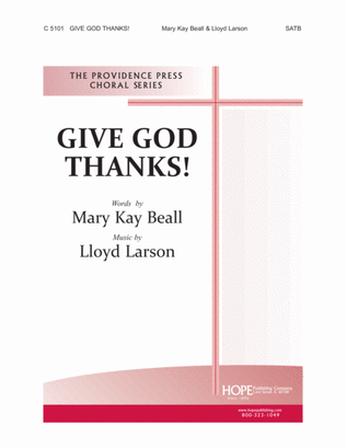 Book cover for Give God Thanks!