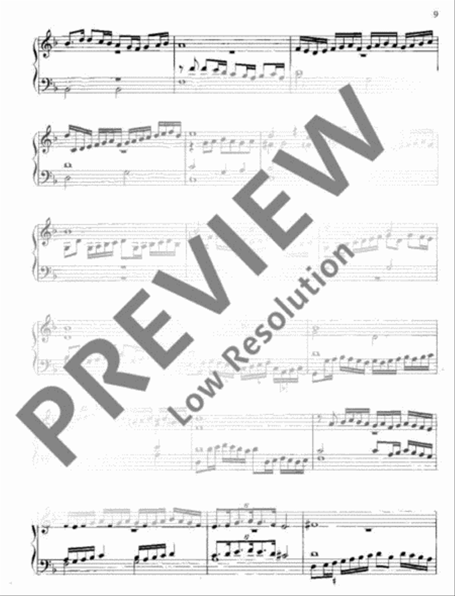 Four Susanas Harp scores gallery preview page 14