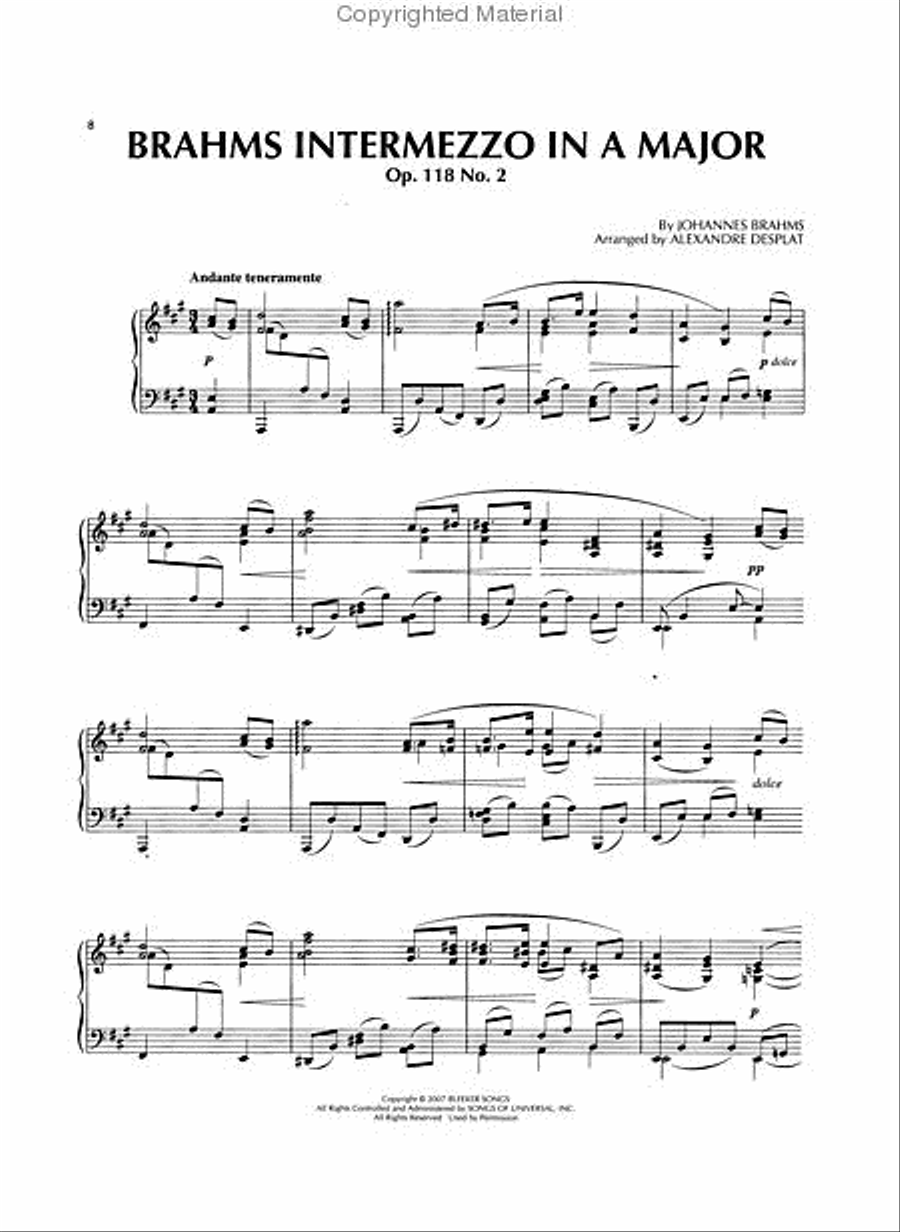 Lust, Caution Lust, Caution Piano Solo scores gallery preview page 3