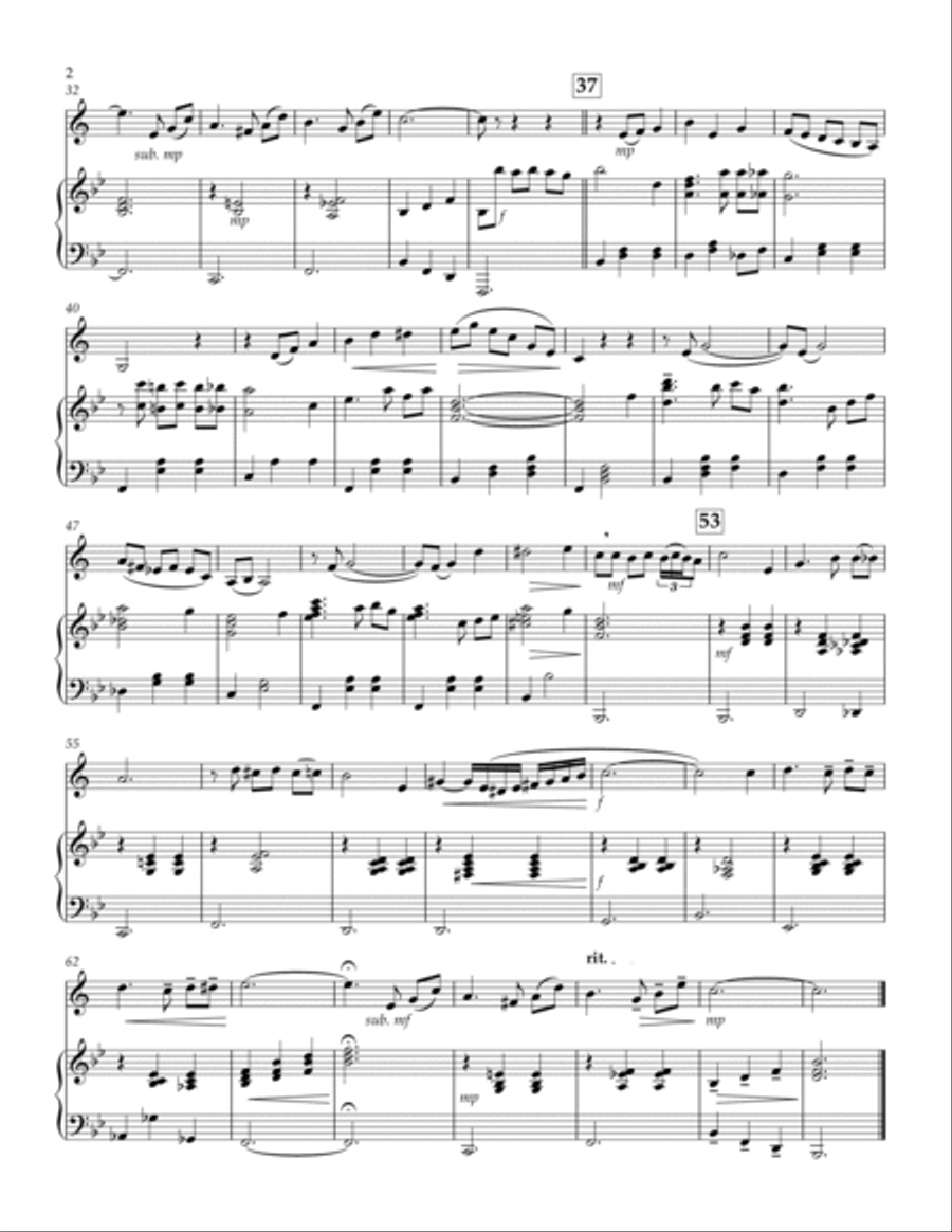 Maria Elena Clarinet Solo scores gallery preview page 2