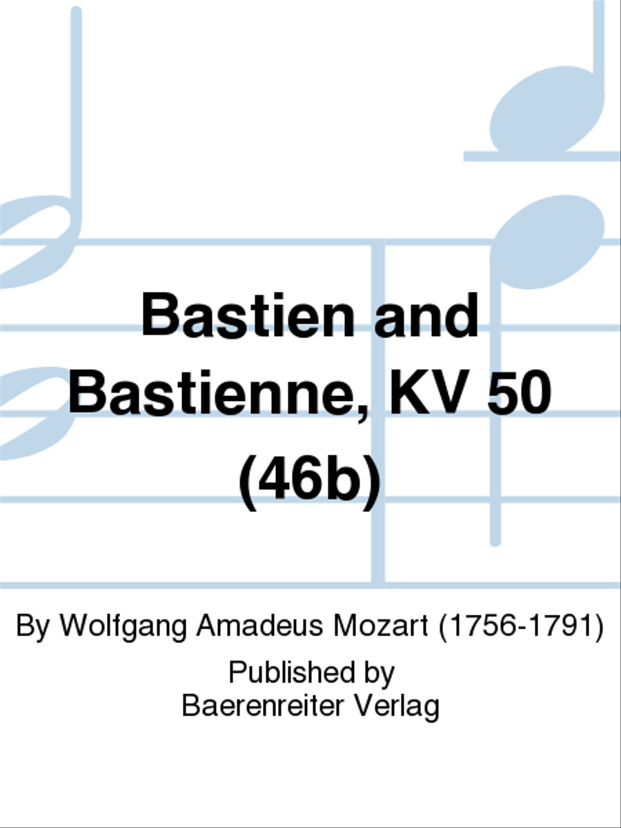 Bastien und Bastienne K. 50 (46b) Orchestra scores gallery preview page 1