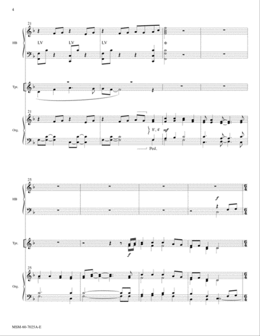 How Can I Keep from Singing Choir scores gallery preview page 4