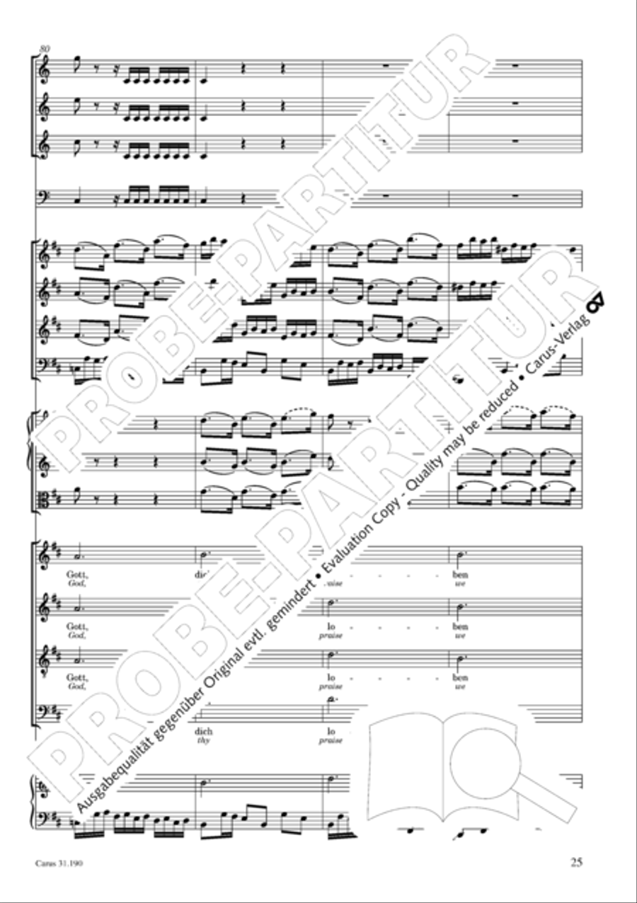 Sing to the Lord a new song (Singet dem Herrn ein neues Lied) ATB scores gallery preview page 26