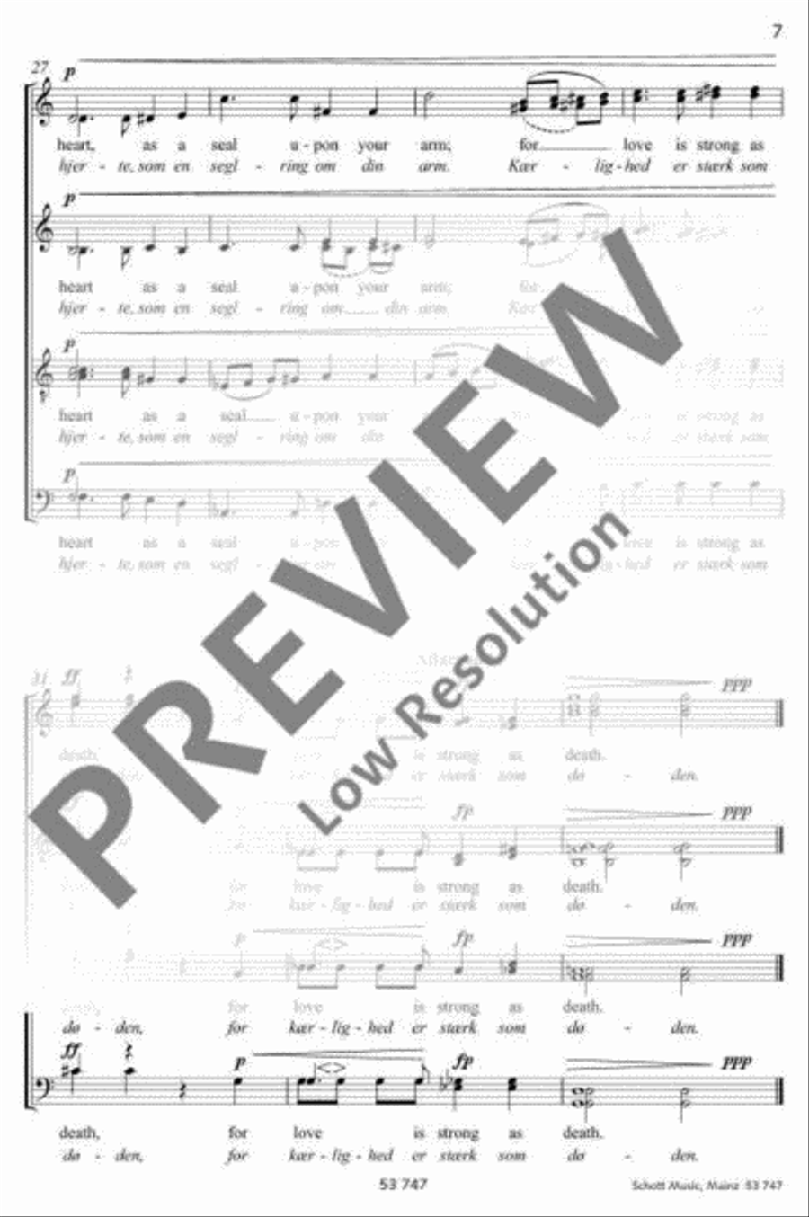 Set me as a seal upon your heart A Cappella scores gallery preview page 8