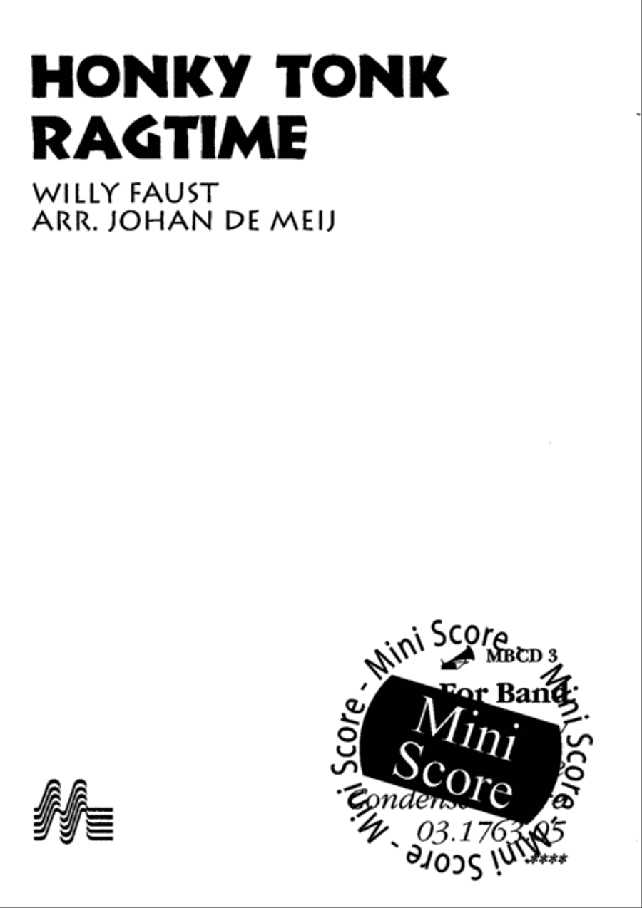 Honky Tonk Ragtime Honky Tonk Ragtime Big Band scores gallery preview page 3