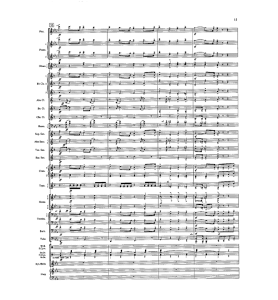 Country Gardens Concert Band scores gallery preview page 10