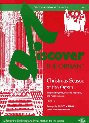 Book cover for Discover the Organ, Level 3, Christmas Season at the Organ