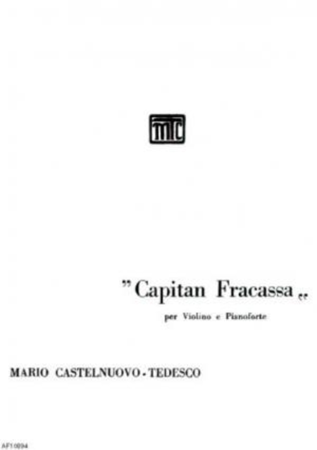 Capitan Fracassa : per violino e pianoforte