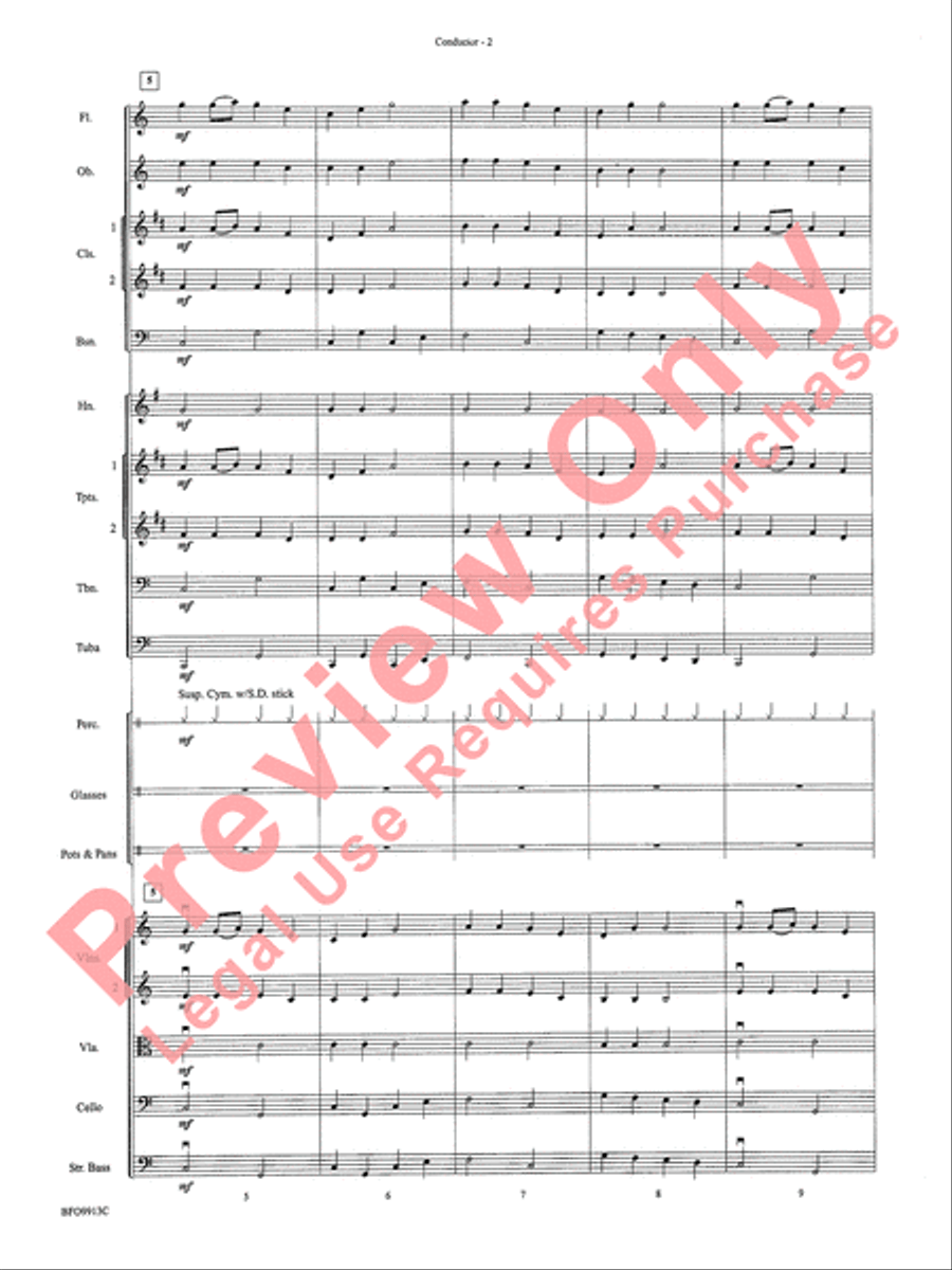 Christmas in the Kitchen Christmas in the Kitchen Full Orchestra scores gallery preview page 4