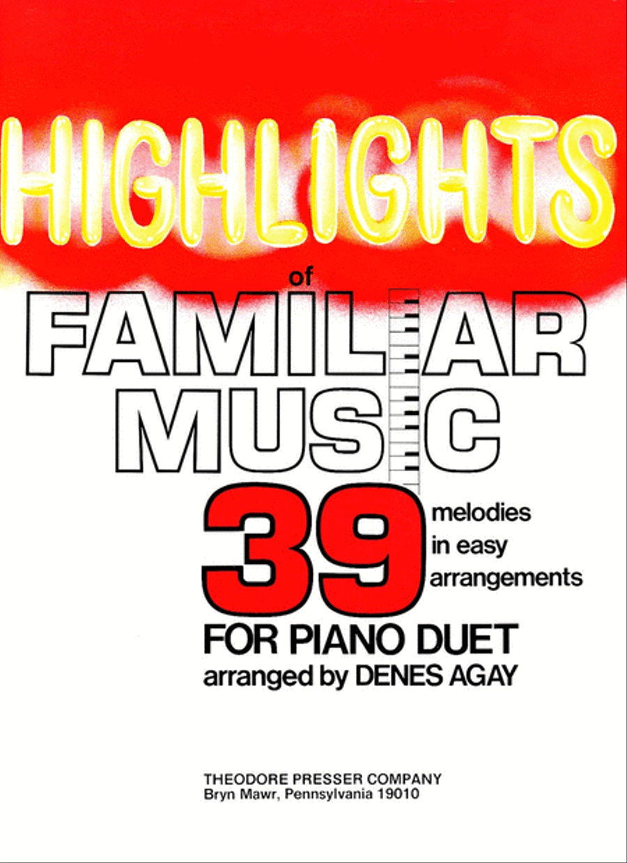 Highlights of Familiar Music Chamber Music scores gallery preview page 1