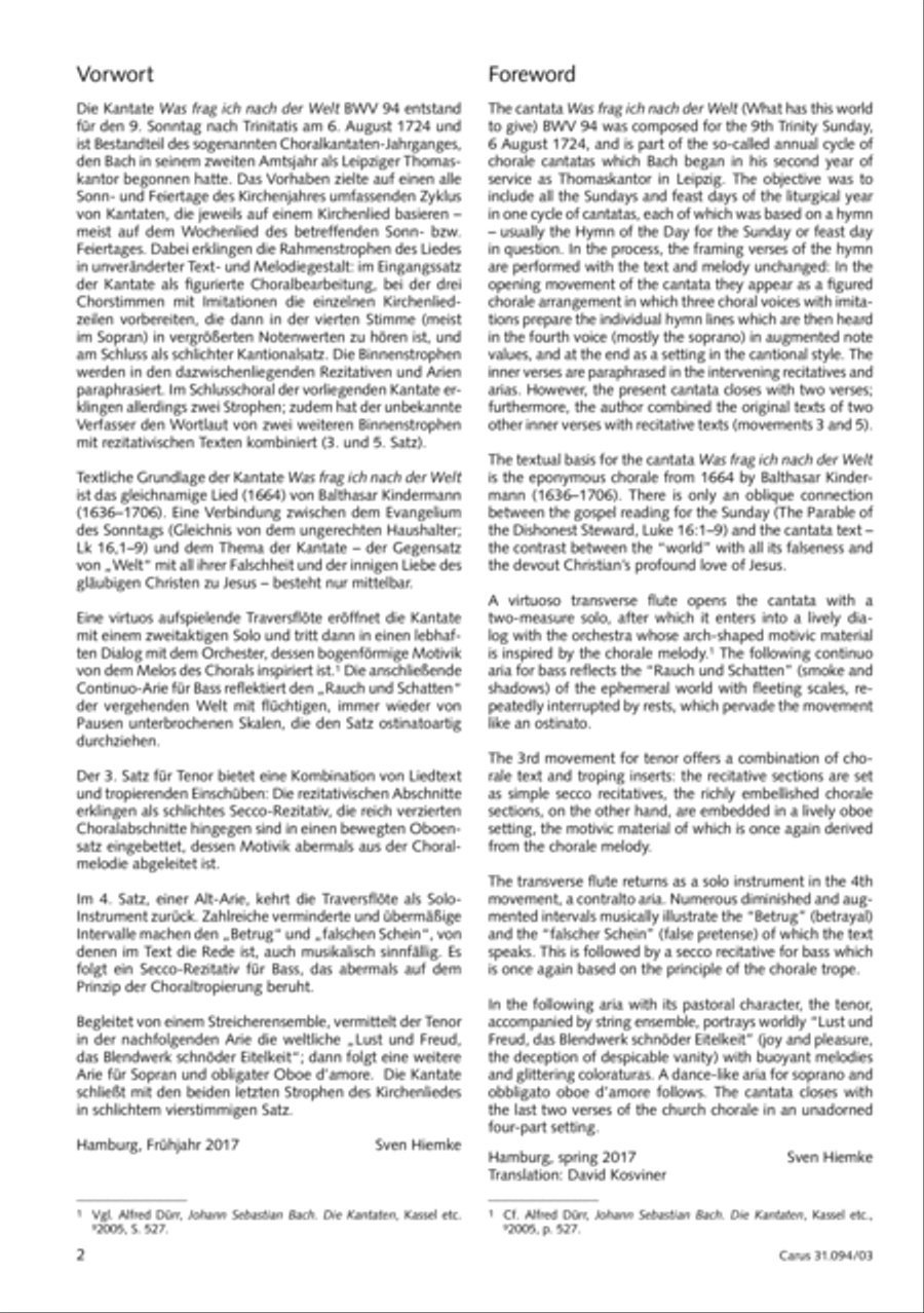 What has this world to give (Was frag ich nach der Welt) 4-Part scores gallery preview page 3