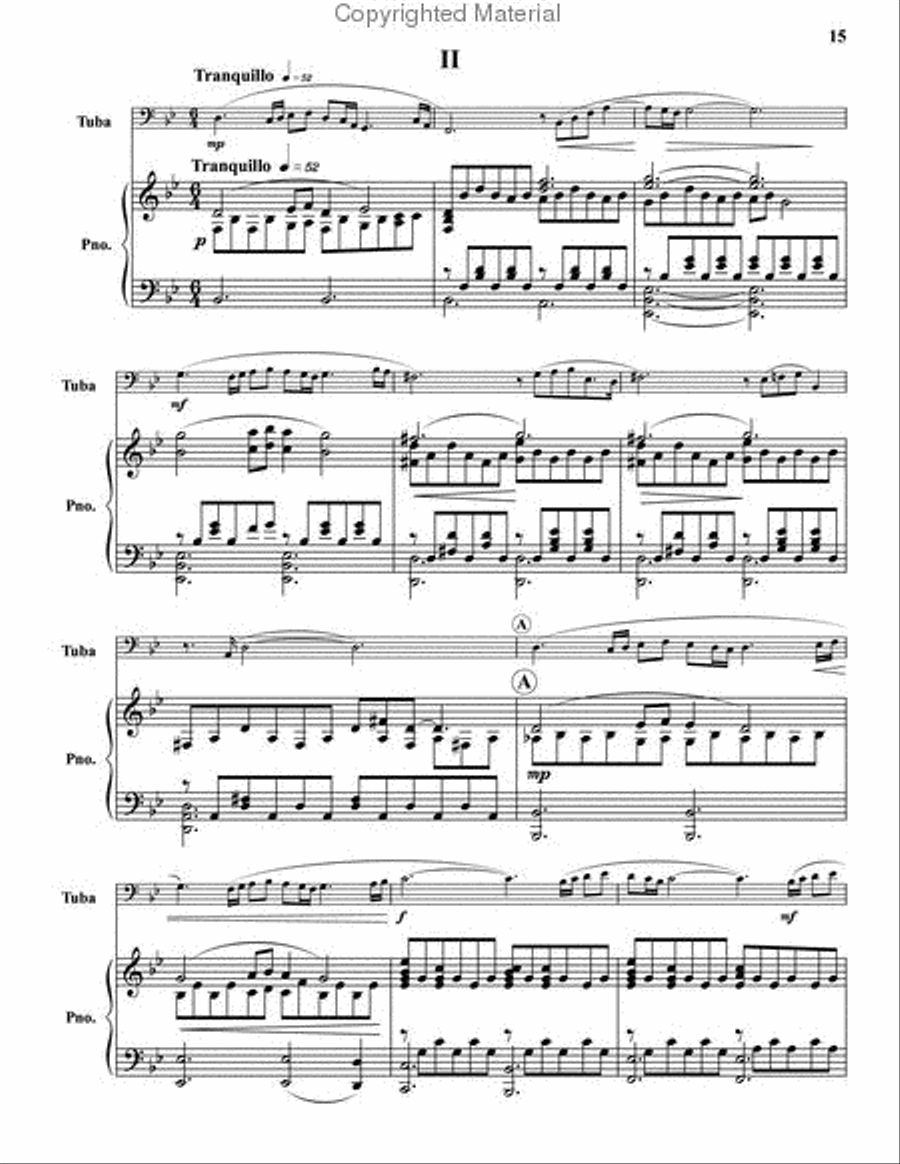 Concerto Tuba scores gallery preview page 4