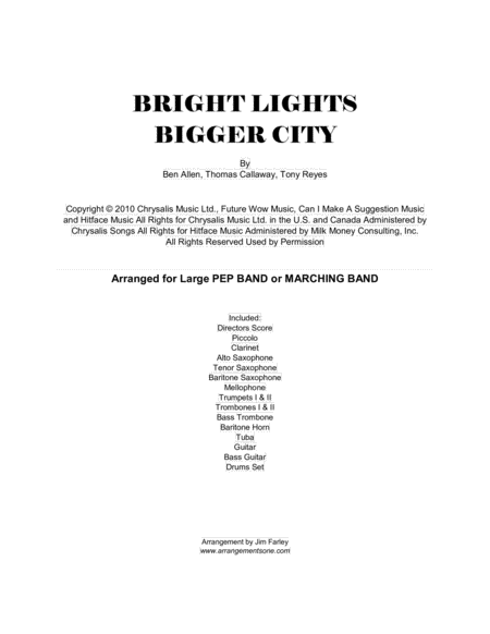 Bright Lights Bigger City image number null