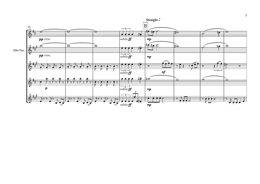 It Must Be Love It Must Be Love Woodwind Ensemble scores gallery preview page 3