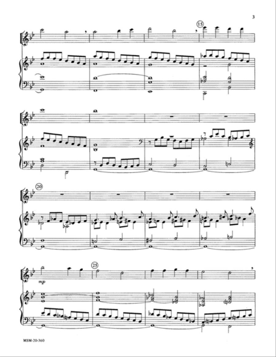 A Lenten Prelude for Flute and Organ Flute scores gallery preview page 3