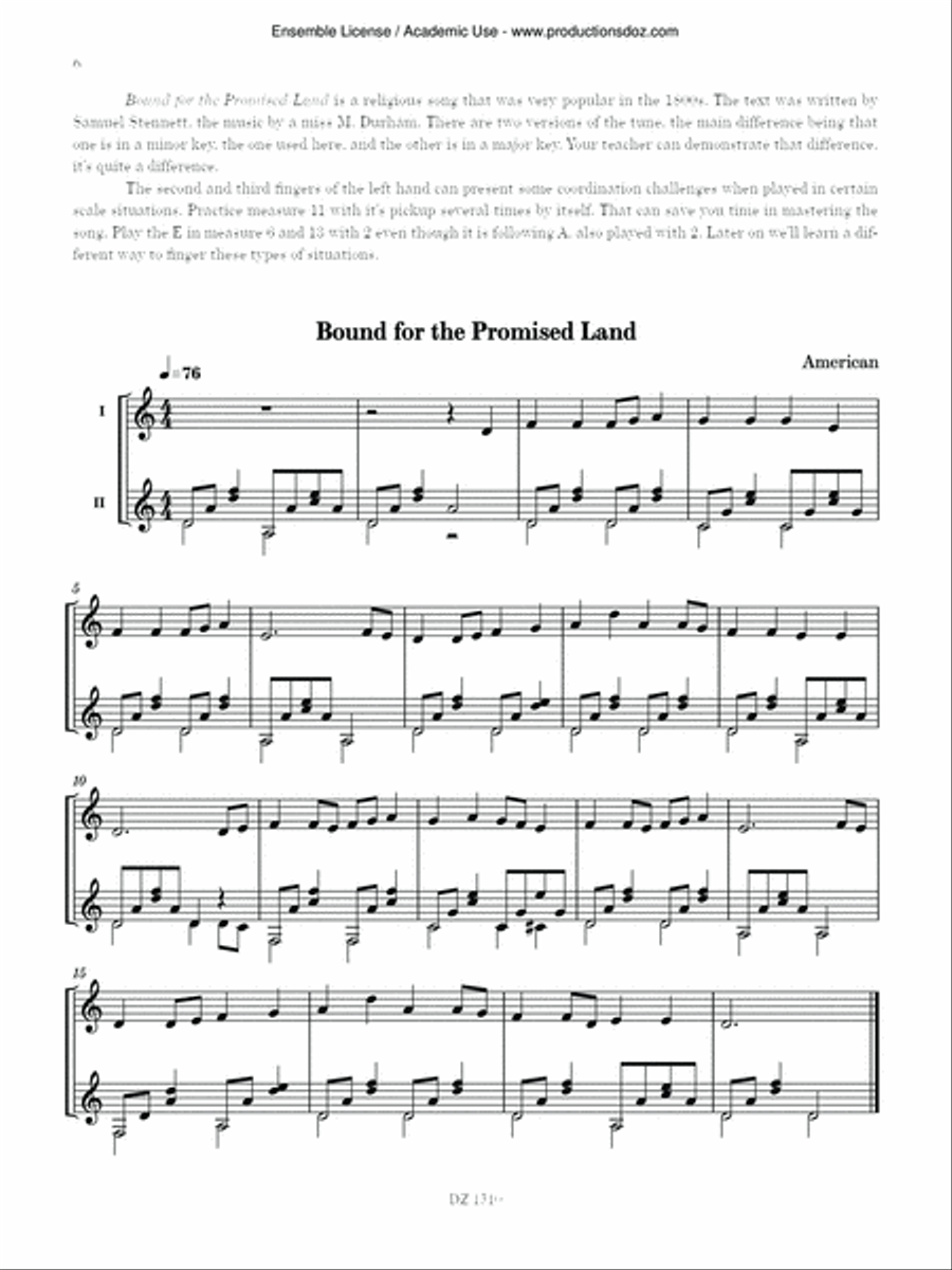 Guitar for the Young, book 2 Classical Guitar scores gallery preview page 6