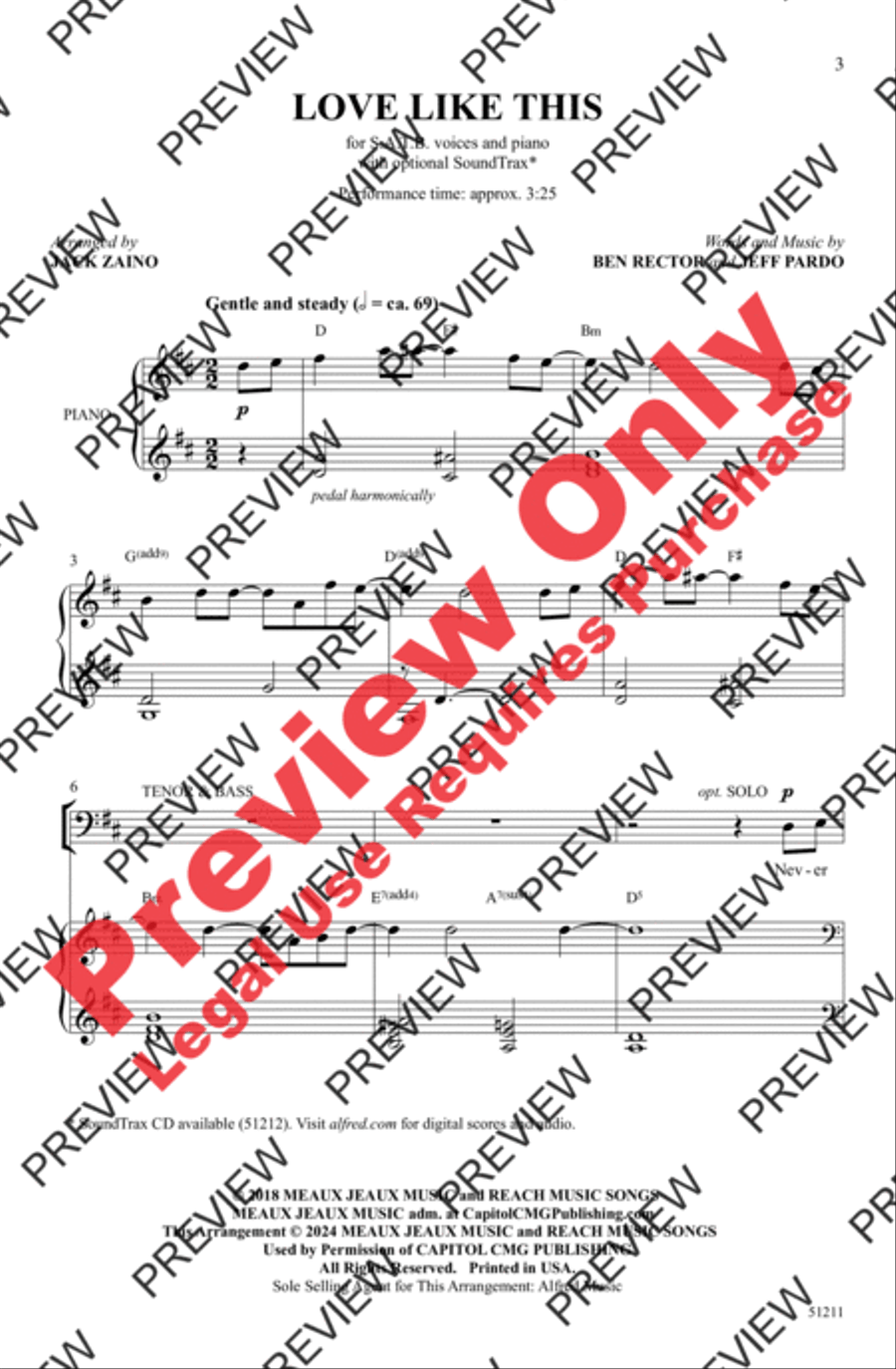Love Like This Love Like This 4-Part scores gallery preview page 2