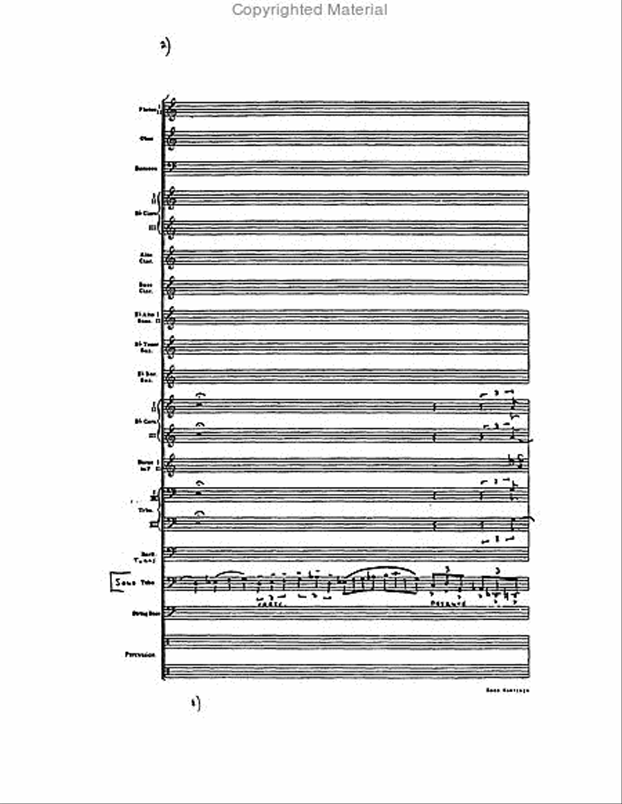 Prelude and Farandola Prelude and Farandola Tuba scores gallery preview page 5