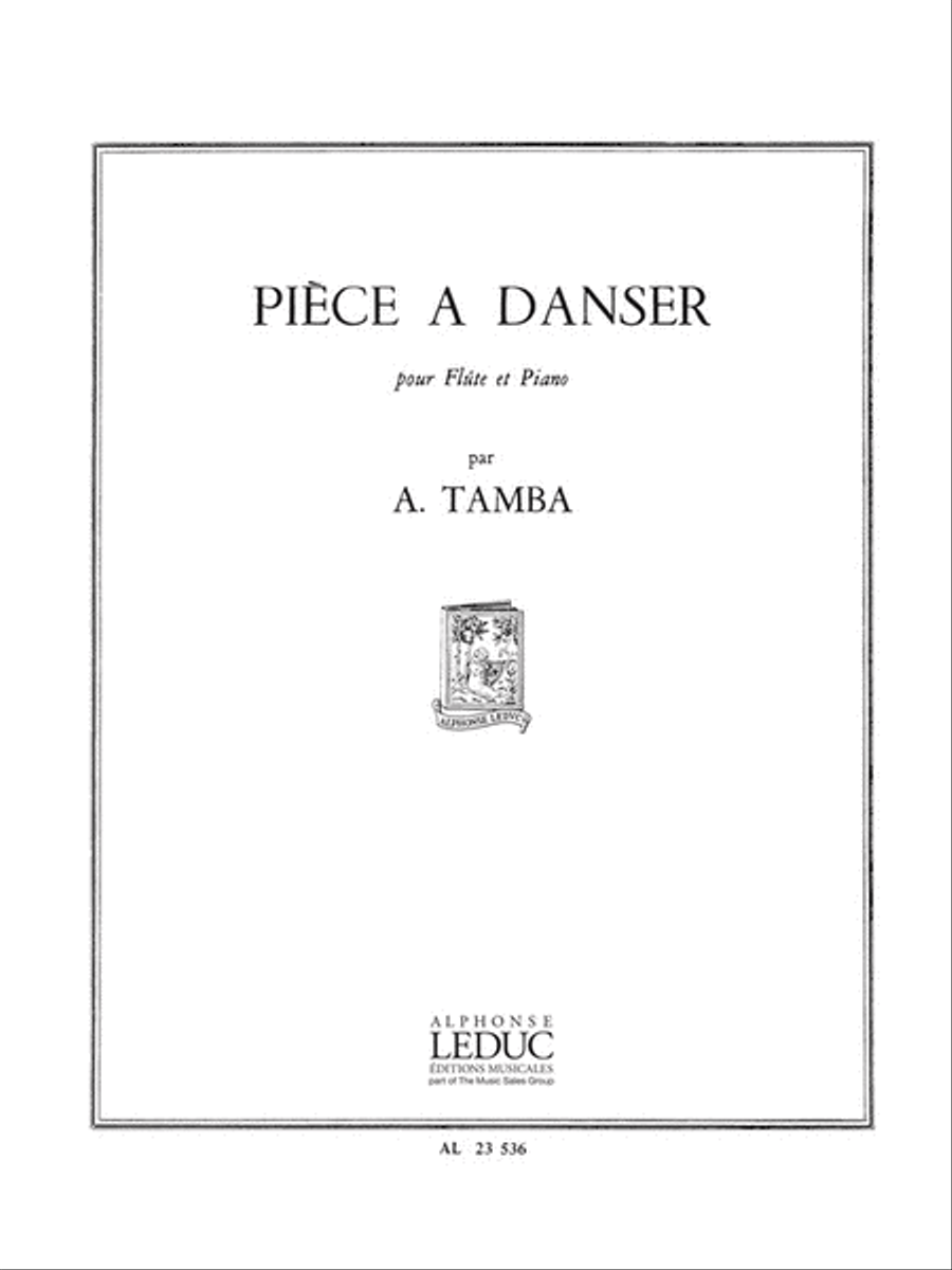 Pieces A Danser (flute & Piano) Flute Solo scores gallery preview page 1