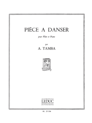 Book cover for Pieces A Danser (flute & Piano)