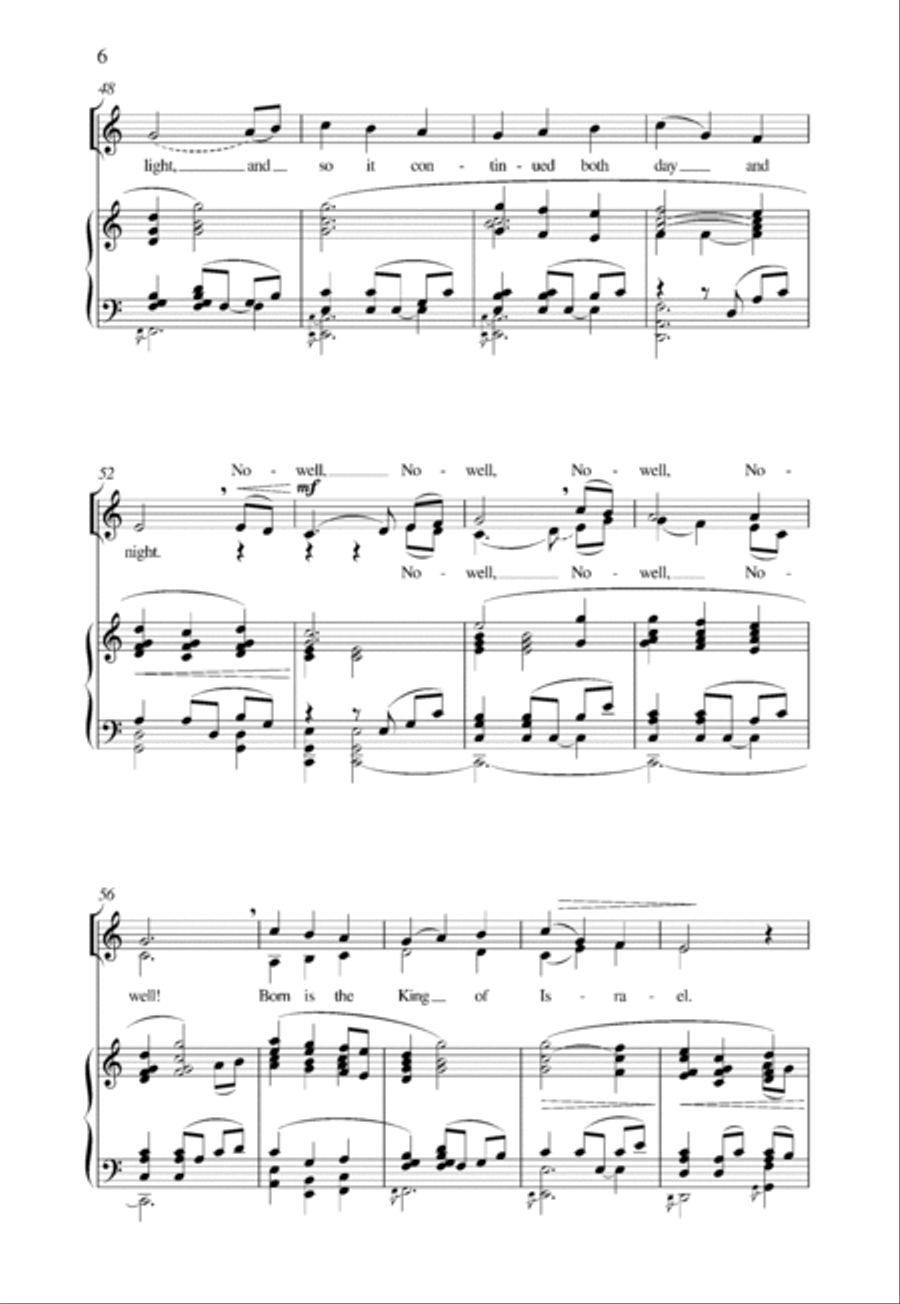 The first Nowell The first Nowell 4-Part scores gallery preview page 5