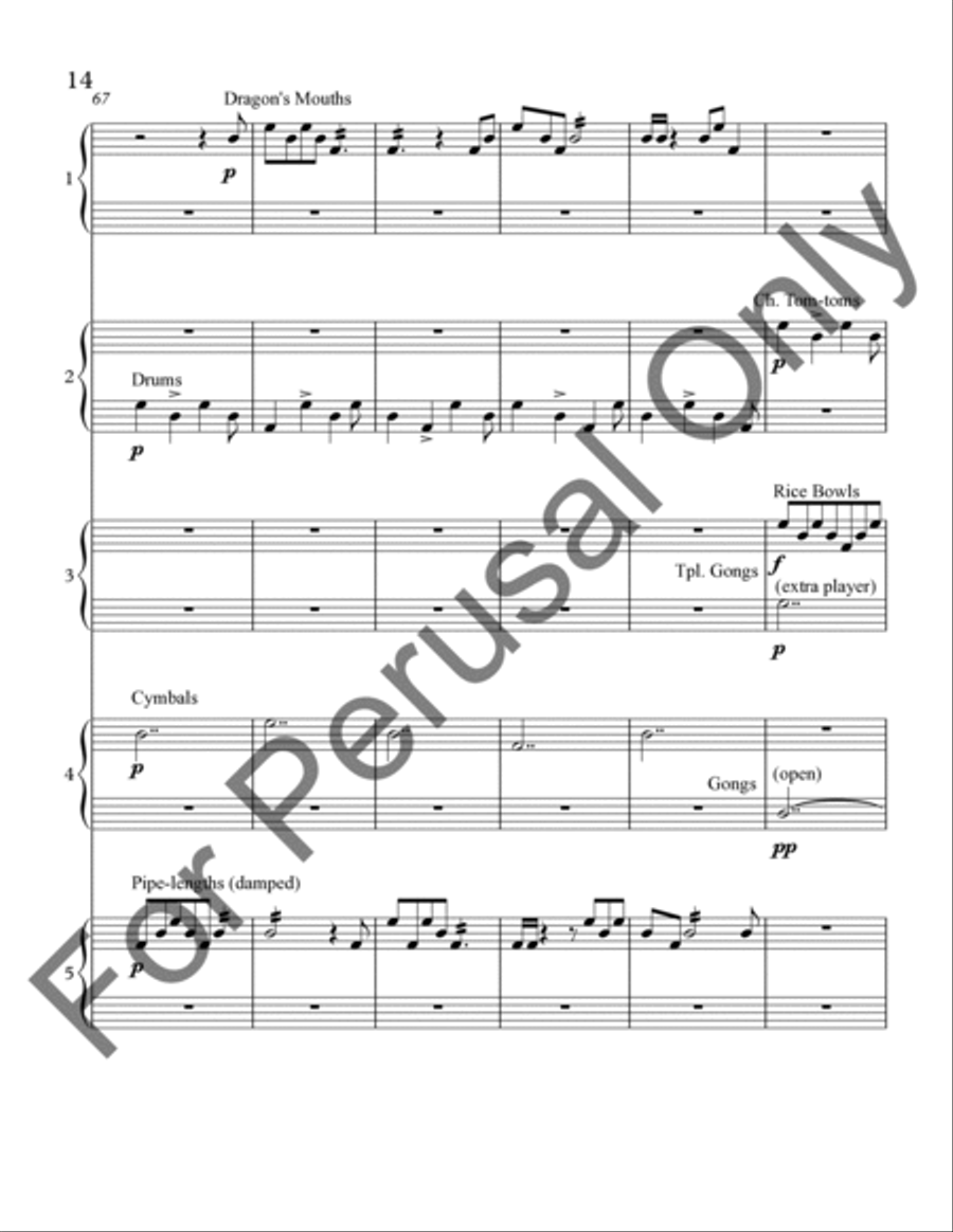 Pulse Drums scores gallery preview page 15