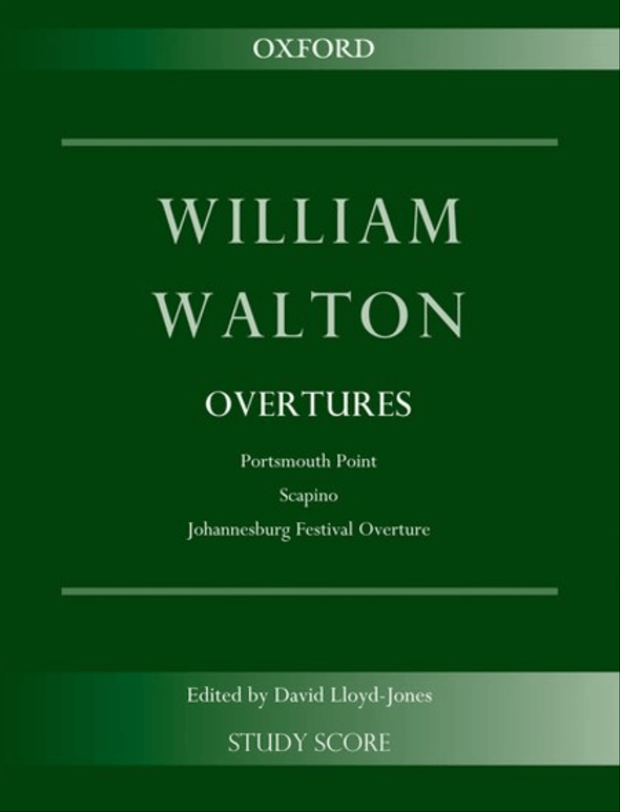Overtures Overtures Full Orchestra scores gallery preview page 1