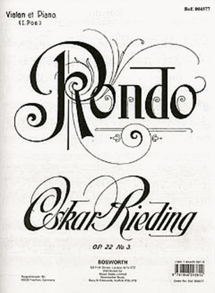 Book cover for Rondo G Op.22/3