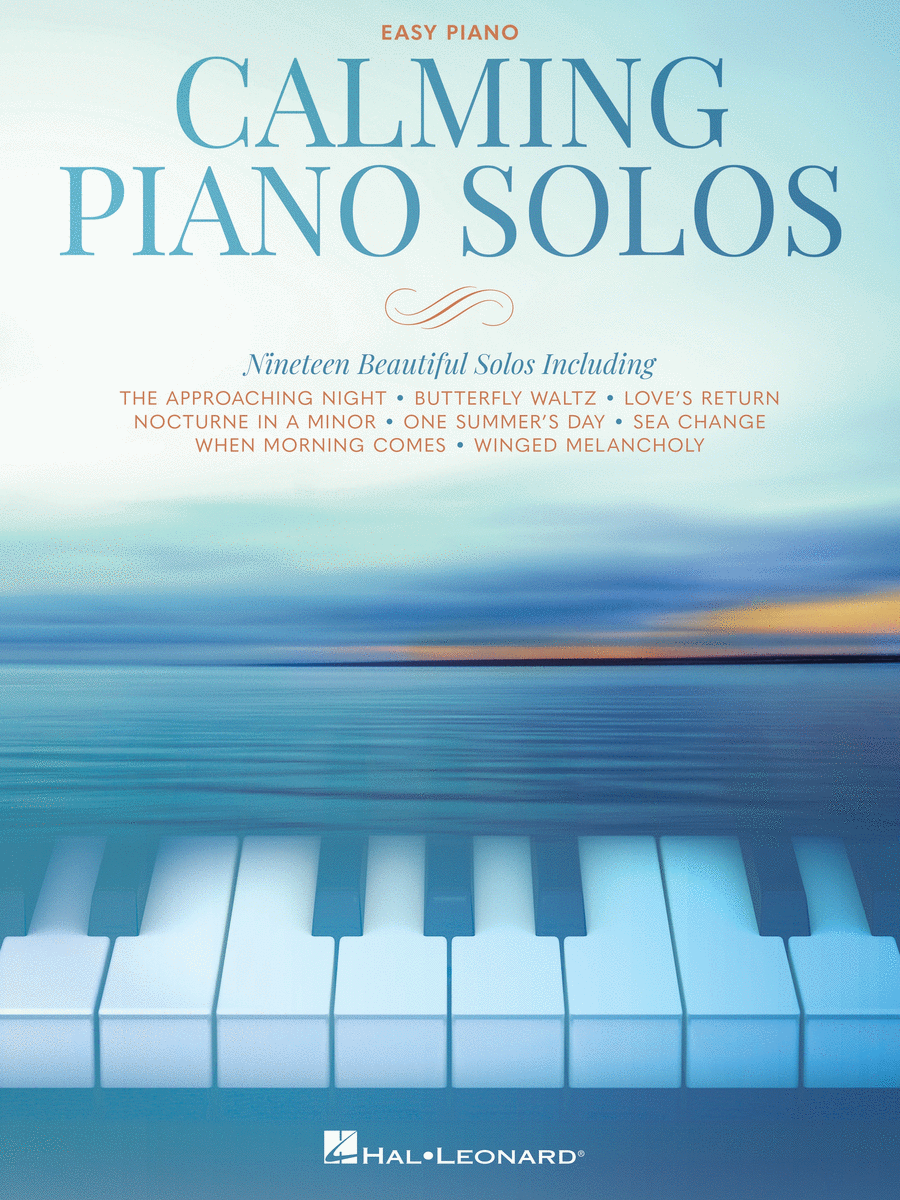 Calming Piano Solos Easy Piano scores gallery preview page 1