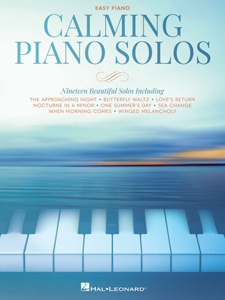 Book cover for Calming Piano Solos