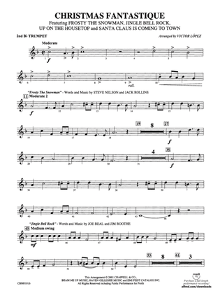 Christmas Fantastique (Medley): 2nd B-flat Trumpet
