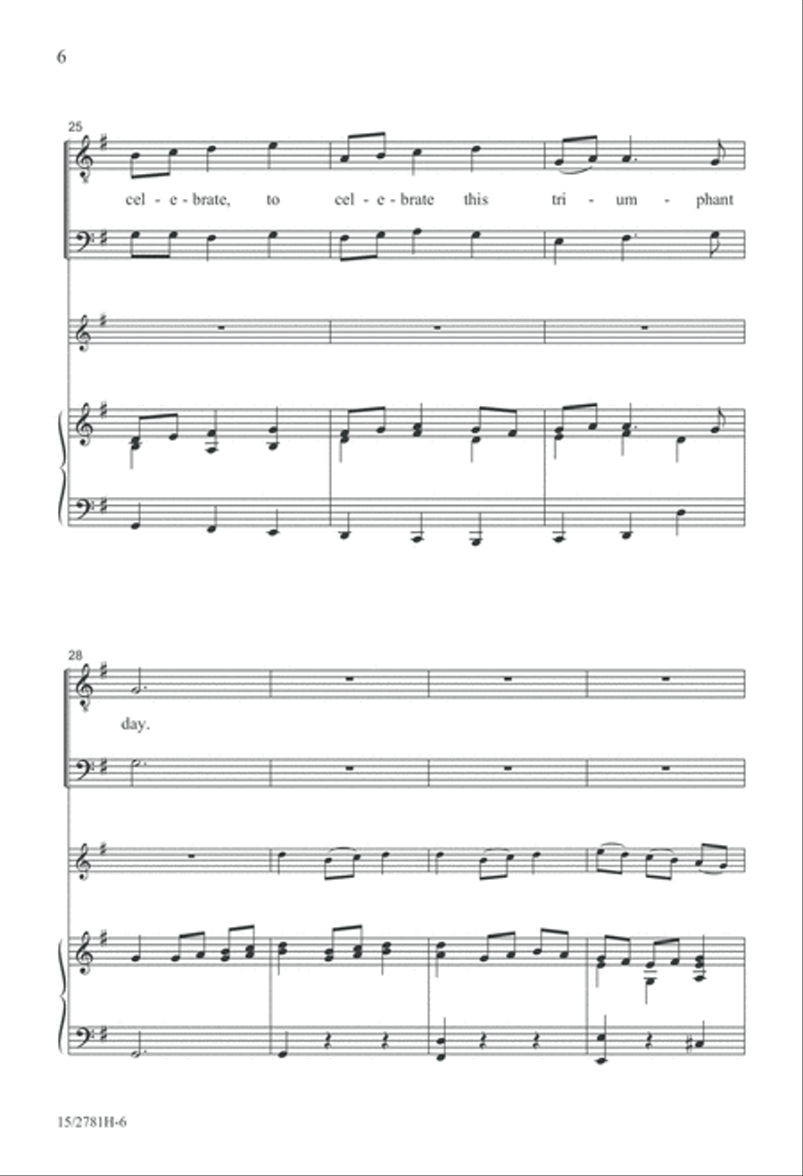 Sing, Now, Ye Sons of Art TB scores gallery preview page 7