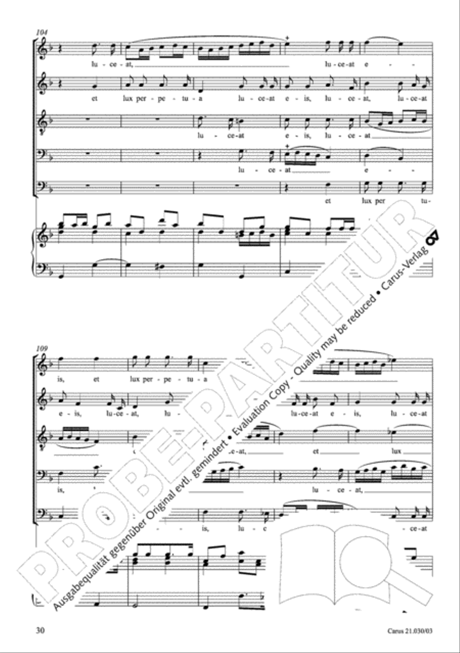 De profundis Men's Choir scores gallery preview page 31