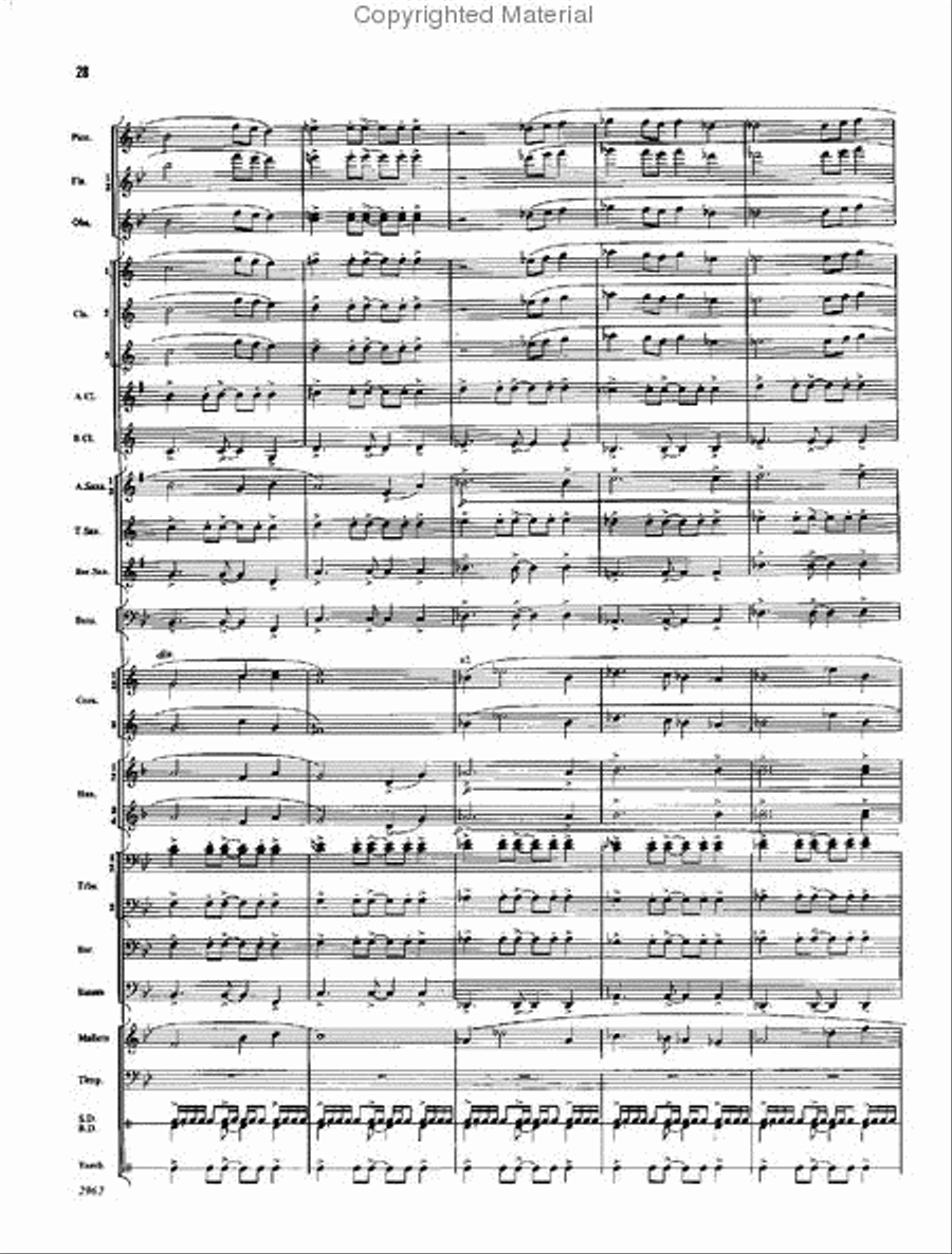 Invicta Concert Band scores gallery preview page 29