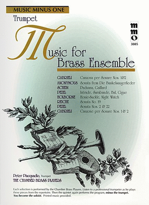 Book cover for Music for Brass Ensemble