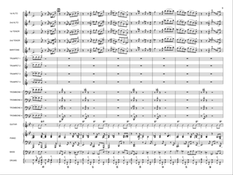Ace High Jazz Ensemble scores gallery preview page 8