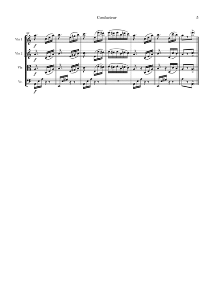 FÜR ELISE For String Quartet image number null