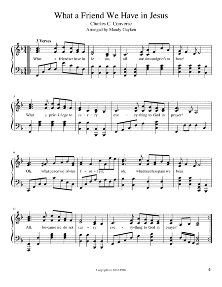 Piano Hymn Favorites image number null